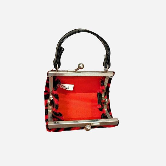 Y2k Mini Red and Black Purse - Picture 4 of 4